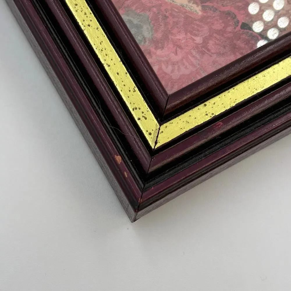 Vintage Framed Botanical Floral Print